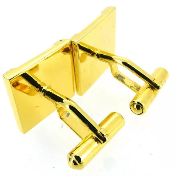 DIOR Cufflogo Gold Plated Authentic - Picture 7 of 8